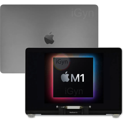 Tela Display Completa Macbook Air M1 A2337 Cinza Space Gray