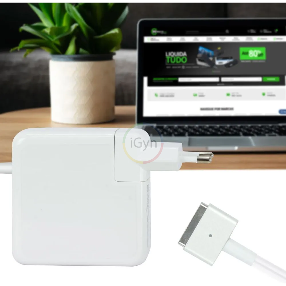 FONTE CARREGADOR P/ MACBOOK APPLE MAGSAFE 2 45W - Imagem 6