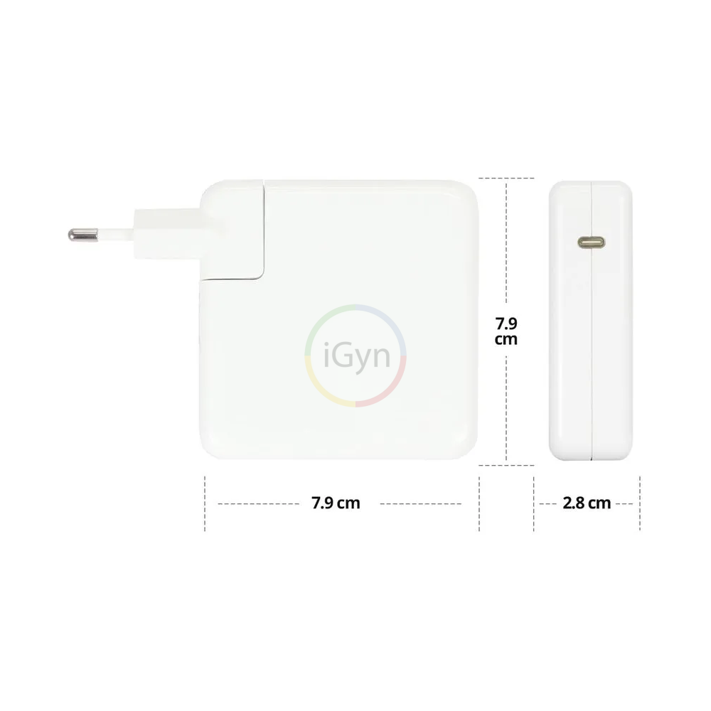 FONTE CARREGADOR P/ MACBOOK APPLE USB-C 87W - Imagem 2