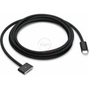 Cabo Usb-c Magsafe 3 2m Preto Black P/ Macbook M2 M3 M4 M5 Preto